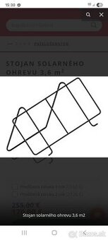 Stojan solárneho panelu 3,6m mountfield