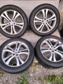 4ks alu disky orig. Nissan 5x114,3 R20 pneu 285/45 r20