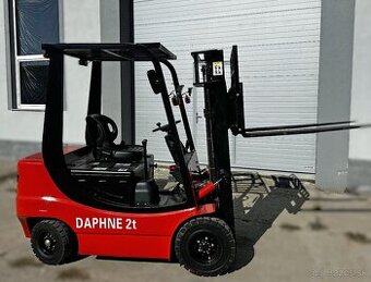 Nový Elektrický Vysokozdvižný Vozík , 2T, Triplex, - 1