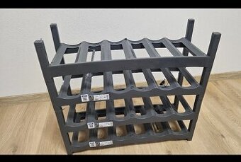 Regál na flase/ víno