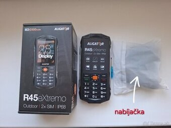 ALigator R45 eXtremo čierno-oranžový