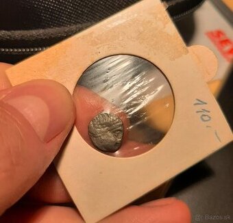 Neidentifikovaná antická strieborná minca