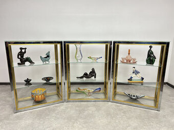 Luxusné dizajnové  - poličky chrom