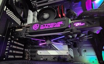 Predám hernú grafickú kartu GIGABYTE GeForce GTX 1070 Xtreme