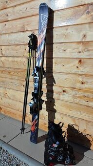 LYŽE SALOMON MUSTANG 154CM + FISCHER CRUZAR 80 XTR 26CM