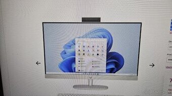 HP 27-cr0001nc AiO 8E4V0EA, Biely