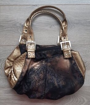Zlato-cierna kabelka