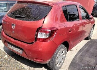 DACIA SANDERO 1.2 2014 predám DVERE, MOTOR D4FF7, PREVODOVKA