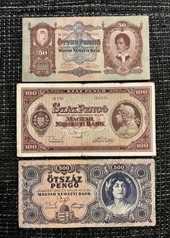 bankovky pengó - 1