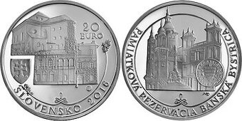 Zbierka pamätných mincí 2009-2025 (Ag komplet + 1 x Au)