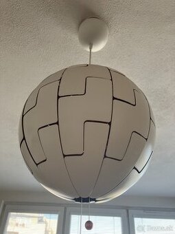 IKEA IKEA PS 2014 Závesná lampa, biela, medená farba, 35 cm