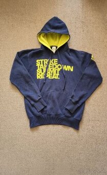 Adidas mikina s kapucňou – veľkosť M (popraskaná potlač)