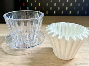 Timemore Crystal Eye B75 plastový dripper 01 - čirý