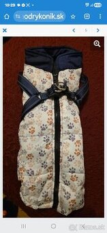 Bundicka prechodna aj so zapinanim hore a strakmi