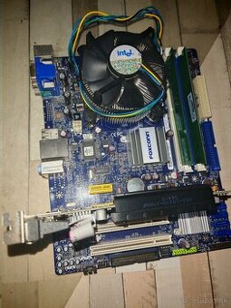 Doska FOXCONN (lga775), Intel e7500, dd2 2Gb (1gbx2)