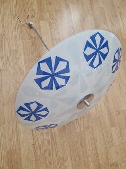 Tanierový retro luster