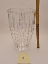 Elegantna sklenena vaza