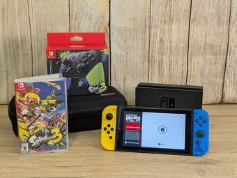 Nintendo Switch Fortnite edícia, Splatoon 3 s Pro ovládačom