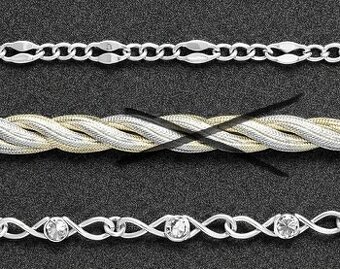 Dámske strieborné náramky