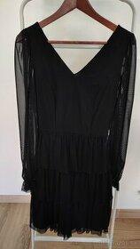 Krásne čierne šaty MOHITO veľ. S /.36
