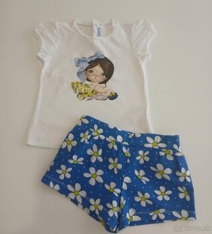 Krásny komplet - tričko a kraťasy, zn.Mayoral, veľ.92
