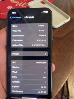 iPhone x