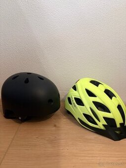 Predám set 2 prilieb (bicykel + skate/korčule) – 30 € za obe