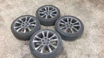 Originál elektróny Mazda 6 R19 5x114,3 + letné pneu