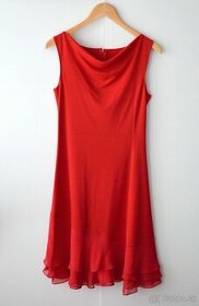 Červené spoločenské šaty - 1