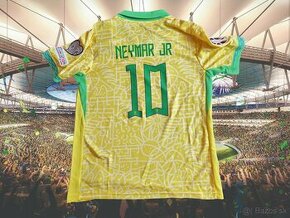 detský dres Neymar Jr. Brazília 2024