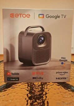 ETOE Seal Pro - Google TV Projektor + 100" projekčné plátno