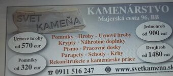 KAMENÁRSTVO SVETKAMEŇA