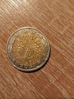 Francúzska 2€ minca