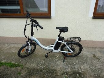 skladací elektrobicykel