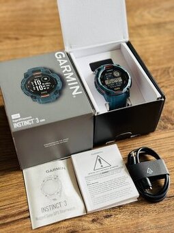 Garmin Instinct 3 45mm Solar Twilight záruka do 02/2027