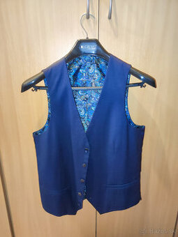 Tmavomodre sako Angelo Litrico SLIM FIT EUR 44