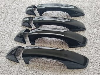 ČIERNE krytky klučiek - ŠKODA VOLKSWAGEN SEAT
