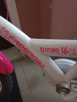 Bicykel dievčenský detský