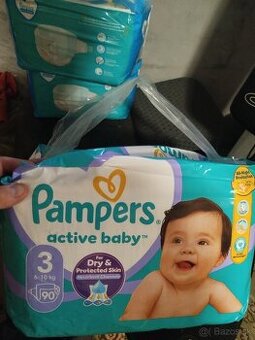 Pampers Active Baby 3 90 ks