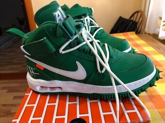 Nike Air Force 1 Mid Off-White Pine Green 42,5 nove