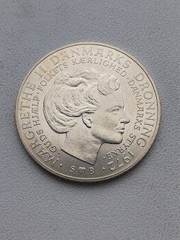 Strieborne mince Holandska a Danska