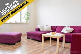 Priestranný 3-izbový byt blízko CENTRA v BA