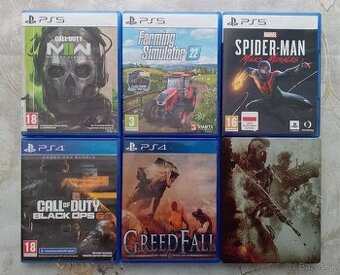 Playstation 5 a playstation 4 hry ps4 ps5