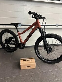 Detský bicykel Woom off 4 bronz