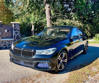 BMW 750d Black M-Packet xDrive 1.majitel SR