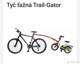 Predám tažnú tyč na bicykel Trail-Gator