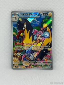 Pokémon karta Iono's Kilowattrel 163/159 – NM – ORIGINÁL