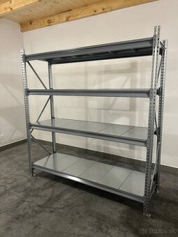 Policovy regál pozinkovaný, priemyselný