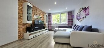 SLOVREAL predaj kompletne zrekonštruovaný 3-i byt, Žiar n/Hr