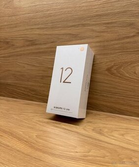 Xiaomi 12 Lite Black 8GB/128GB - nový, nerozbalený